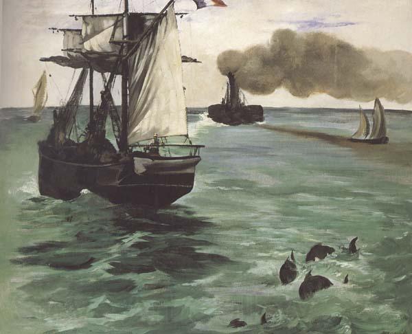 Edouard Manet Les marsouins,marins (mk40)
